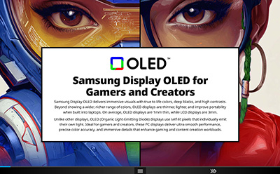 Screenshot of the Clickthrough project showing a timeline-driven interactive learning module