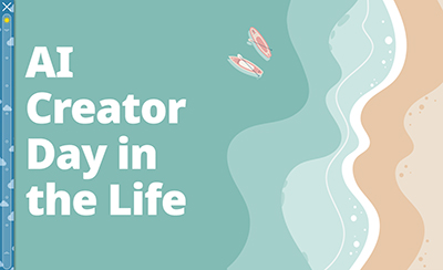 Screenshot of the Side-scroller project showing a horizontally scrolling narrative interface